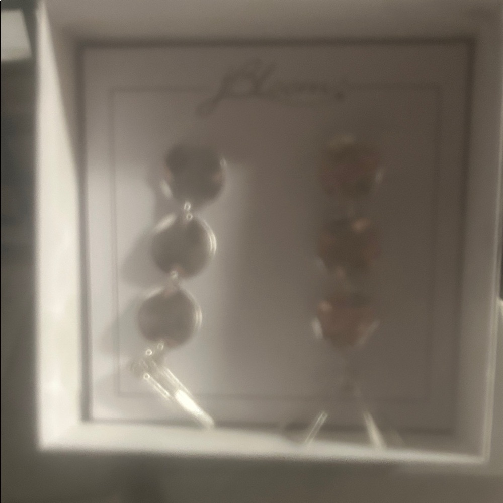 Bloom Dual-Tone Silver Earrings